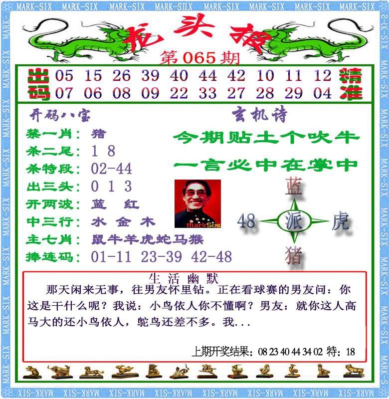 065期龙头报[图]