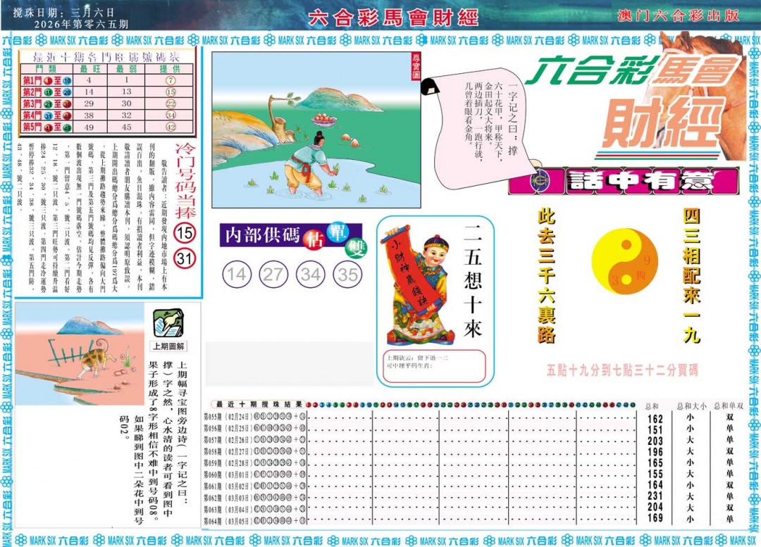 065期马会财经A[图]