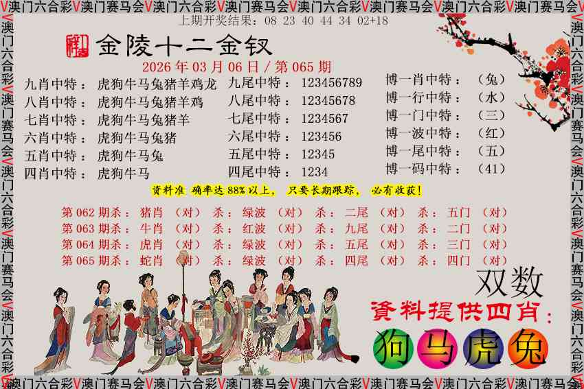 065期金陵十二金钗[图]