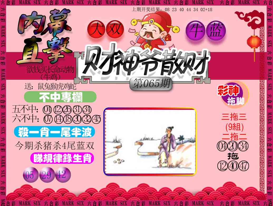 065期财神爷散财[图]