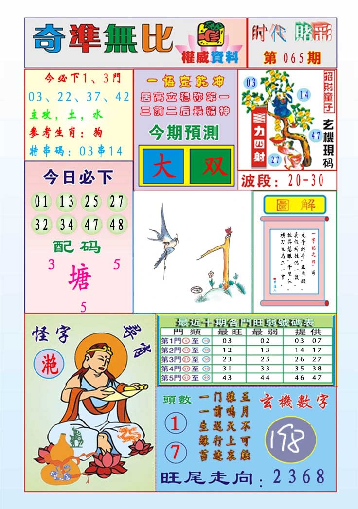 065期奇准无比[图]