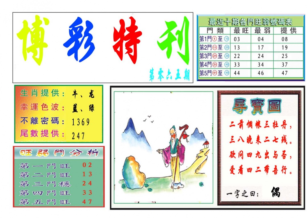 065期博彩特刊[图]
