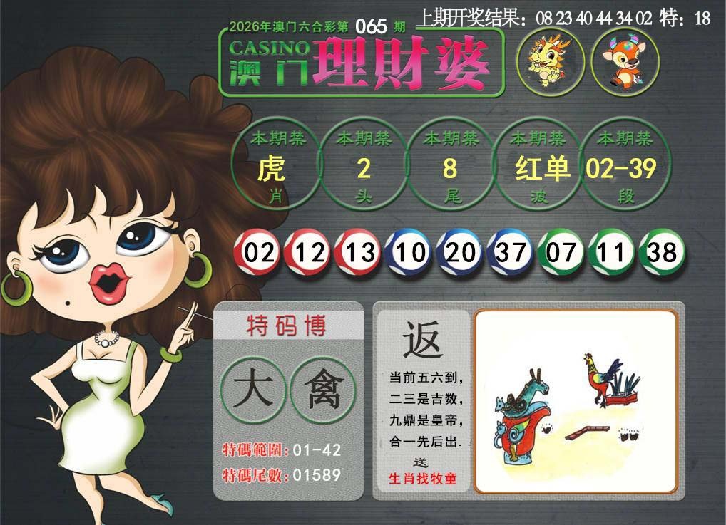 065期澳门理财婆[图]