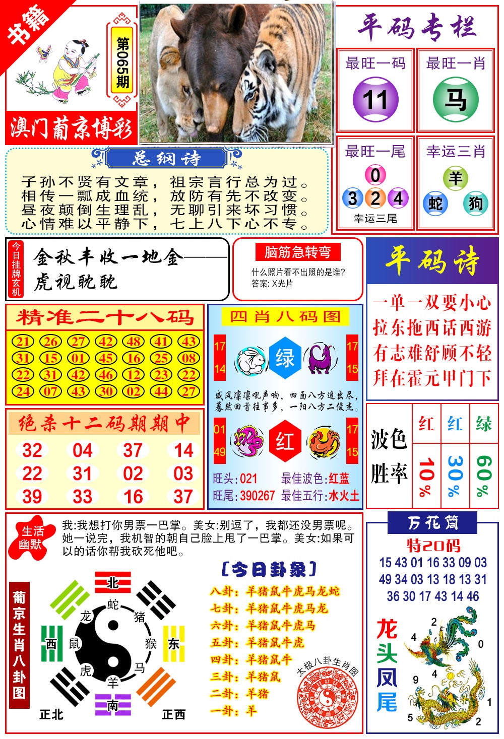 065期澳门万花筒[图]