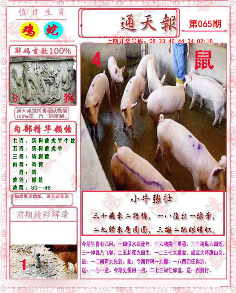 065期马经通天报[图]