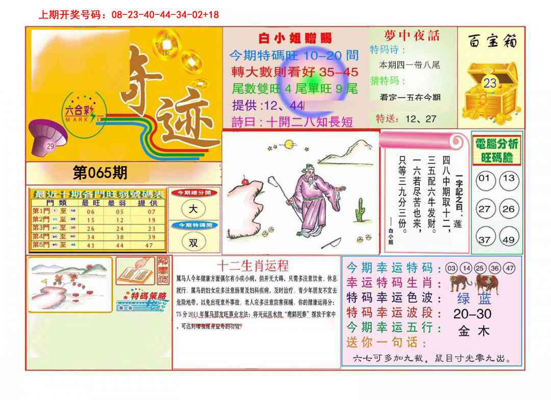 065期九龍奇迹A(推荐)[图]