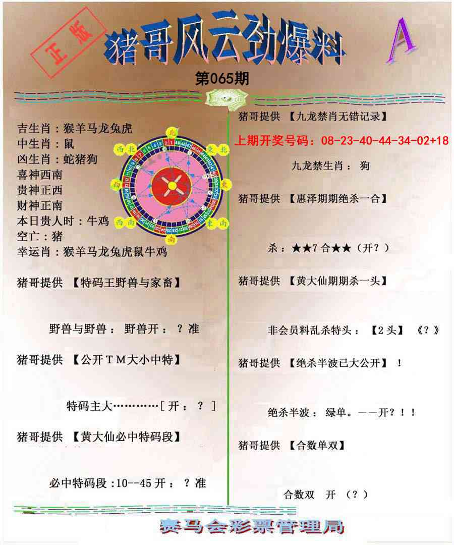 065期猪哥风云劲爆料A[图]