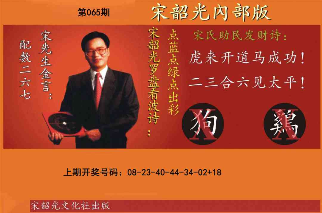 065期宋韶光内部版[图]