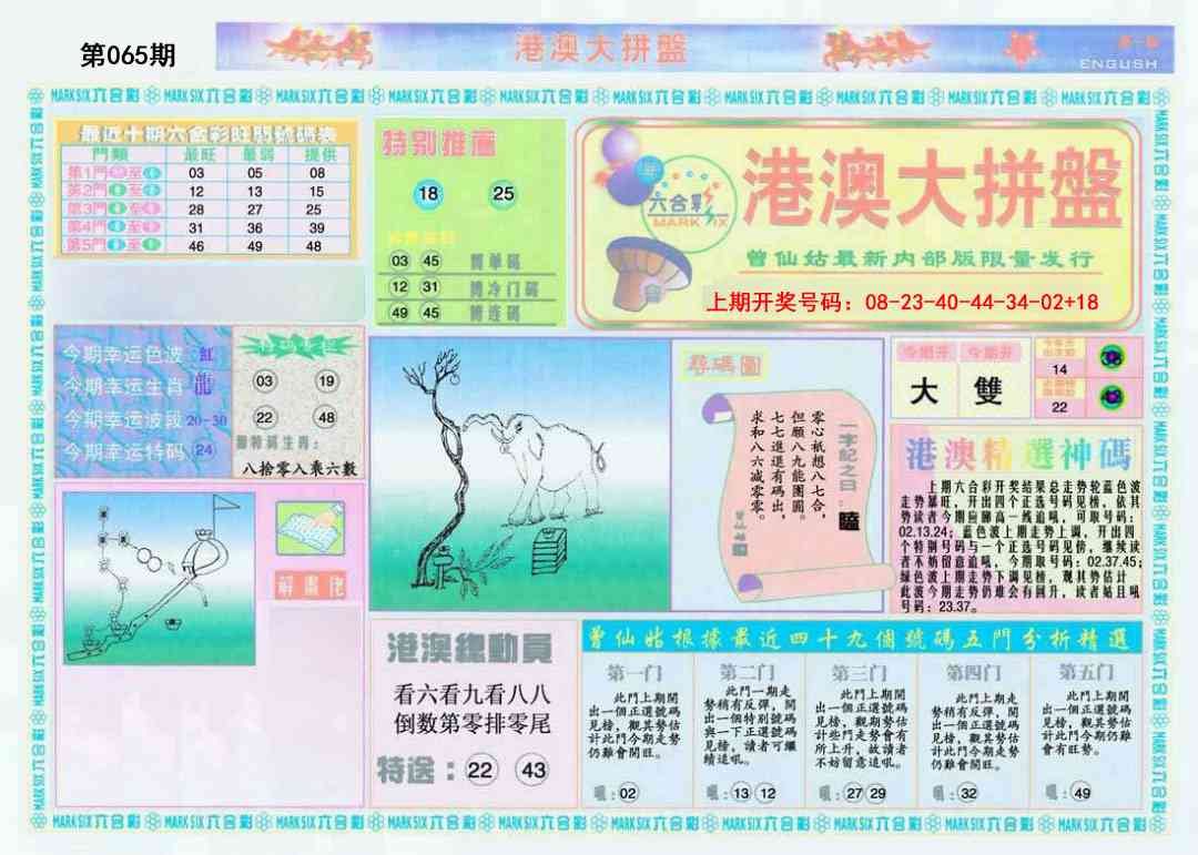 065期港澳大拼盘A[图]