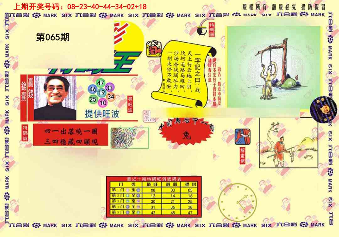 065期心水特码(信封)[图]