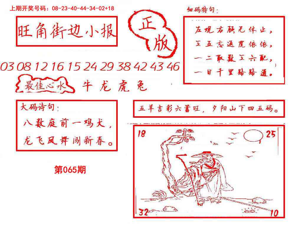 065期旺角街边小报[图]