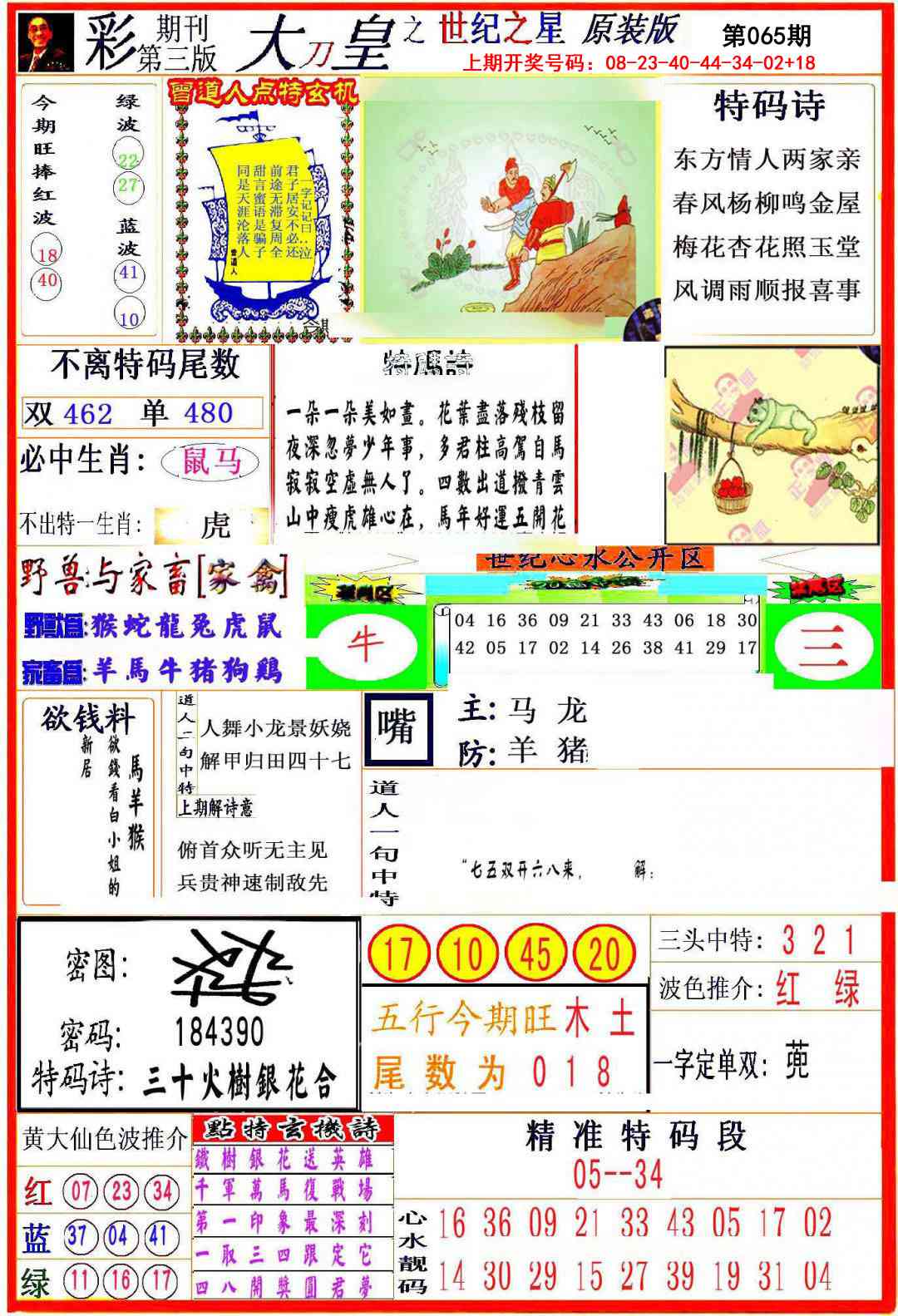 065期大刀皇之(世纪之星)[图]