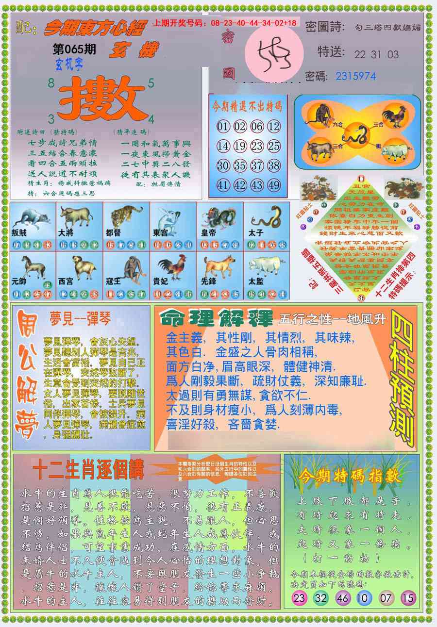 065期(新版)东方心经B[图]