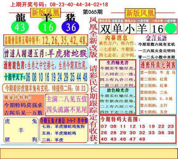 065期二代凤凰报[图]