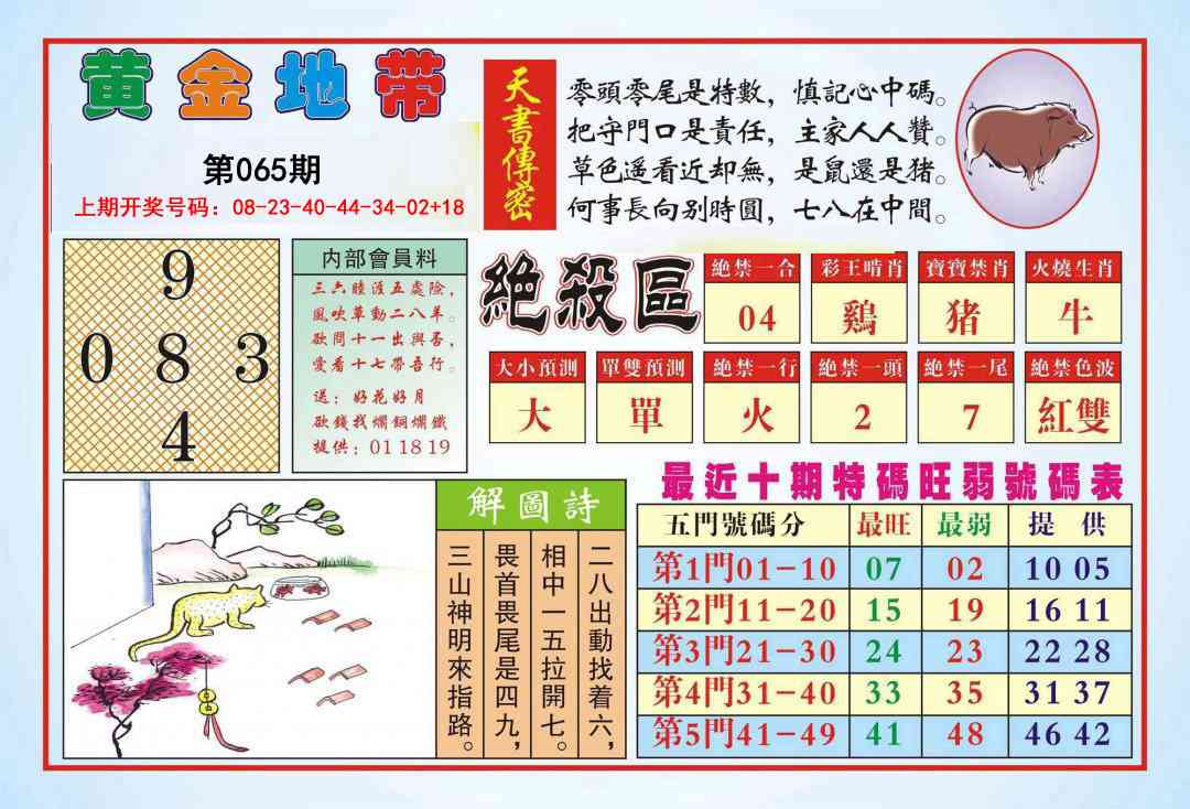 065期黄金地带[图]