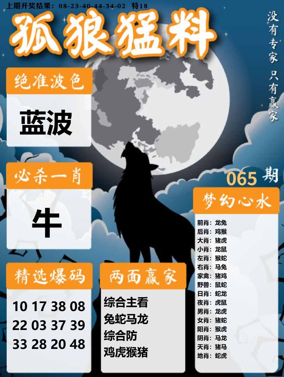 065期孤狼猛料[图]